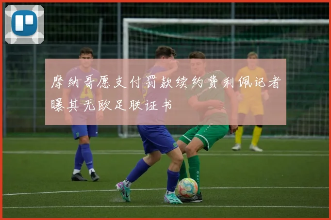 摩纳哥愿支付罚款续约费利佩记者曝其无欧足联证书